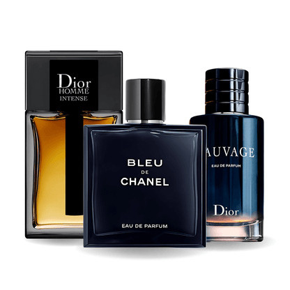 SADA 3 PARFÉMŮ SAUVAGE DIOR, BLEU DE CHANEL, DIOR HOMME INTENSE 100ML