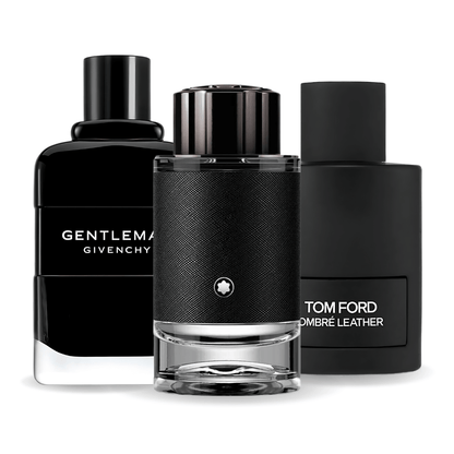 SADA 3 PARFÉMŮ TOM FORD OMBRE LEATHER, GIVENCHY GENTLEMAN, MONTBLANC EXPLORER 100ML