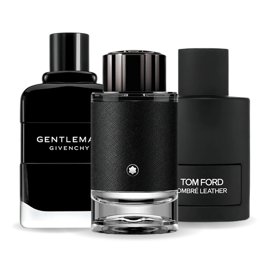 SADA 3 PARFÉMŮ TOM FORD OMBRE LEATHER, GIVENCHY GENTLEMAN, MONTBLANC EXPLORER 100ML